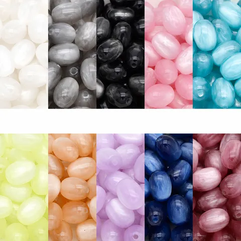 Ρητίνη Simulated Cat-Eye Starry Gradient Jujube Loose Beads DIY Handmade Bracelet Necklace Jewelry Accessories