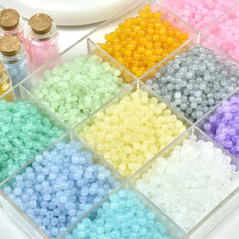 Perline di Vetro Colorate Perline Sponsfusa Occhio di Gatto per Braccialetto Collana Accessori per Creazione Gioielli Fai da Te