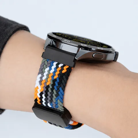 Nylon Geweven Magnetische Lus Horlogeband Band Voor Smartwatch Vervanging Ademend Comfortabel Zacht Polsbandje