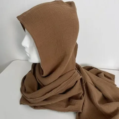 Unisex Winter Warm Met Capuchon Sjaal Katoen Linnen Doek Vintage Effen Kleur Multifunctionele Nekwarmer Buiten Mode Cape