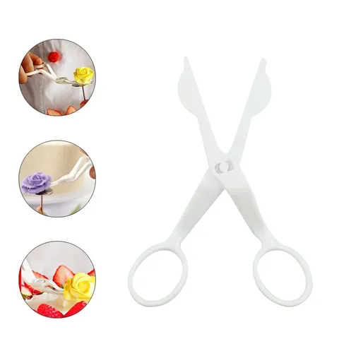 Plastik Kuchendekoration Schere Für Backen Fondant Blumenheber Küche Backwerkzeug
