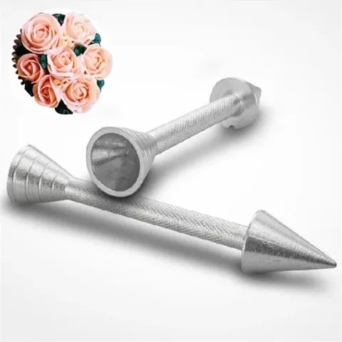 Aluminum Alloy Cake Flower Nail Baking Tool Metal Flower Lifter Decorating Nail For Kitchen Cake Pastry