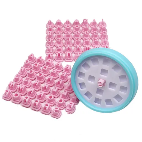 DIY Alphabet Letters And Numbers Cookie Stamp Mold Plastic Embosser Biscuit Cutter Baking Tools For Kitchen Decorating