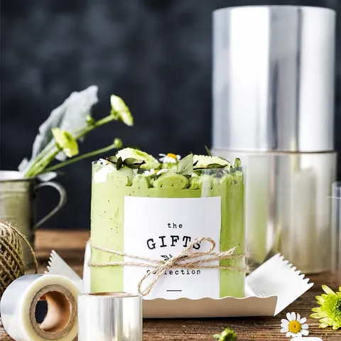 Transparent Mousse Cake Collar Food Grade Baking Plastic Film Surround Cake Decorating Edge Wrap Roll