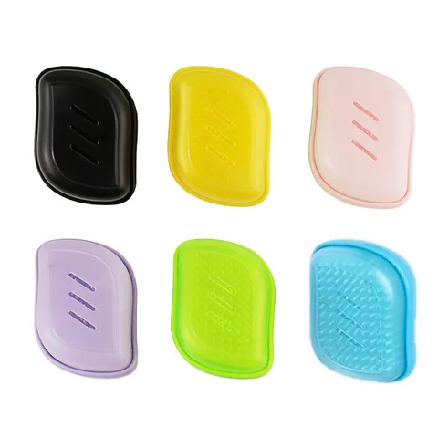 ABS TPEE Scalp Massager Hair Brush For Scalp Cleaning Massage Anti-Itch Shampoo Brush Dry Wet Hair Care Tools For Women Men