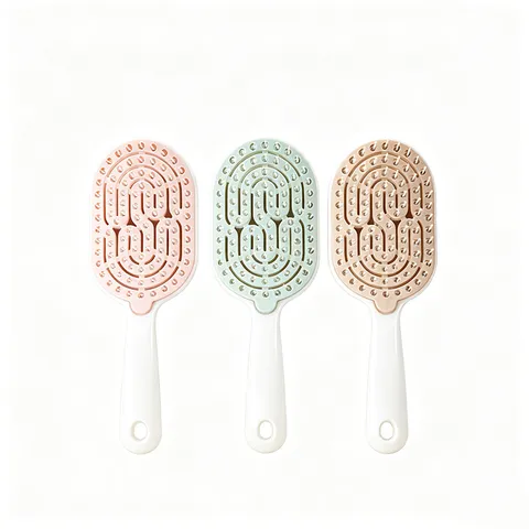 Hollow Out Detachable Hair Brush For Women Wet And Dry Scalp Massage Vent Brush Professional Anti Static Styling Hairbrush