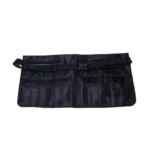 Professional Hair Scissors Tool Bag Multi-Pocket Oxford Cloth Hairdresser Waist Pouch With Adjustable Belt Styling Comb Organizer Holder