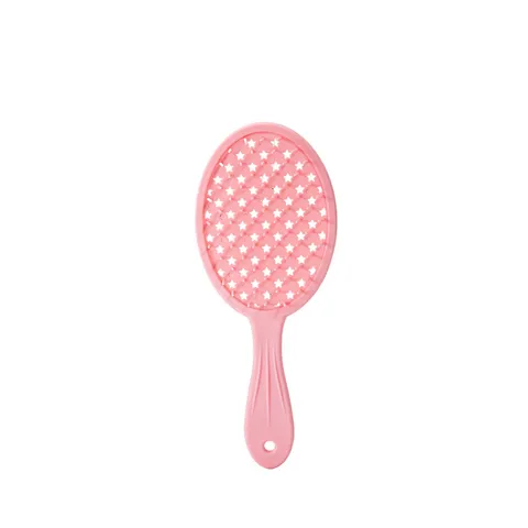 TPE Hollow Out Star Hair Comb Vent Detangling Brush For Volumizing Styling Long Hair Daily Everyday Home Women Hair Care