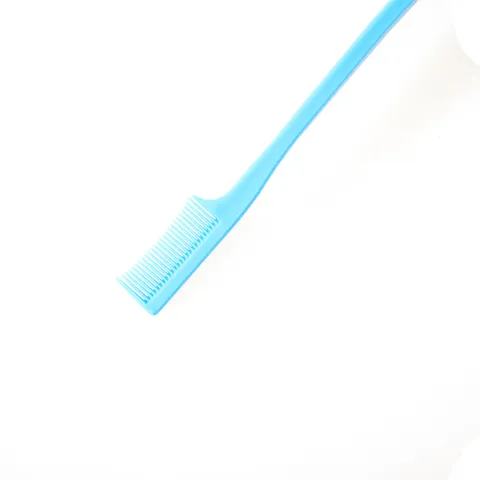 Double Sided Eyebrow Brush And Hair Edge Control Comb Multifunctional Professional Makeup Tool ABS Plastic Nylon Bristle Brush For Daily Beauty Styling