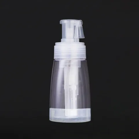 Transparente Trockenpulver-Sprühflasche Nachfüllbarer Kunststoffspender Für Babypuder Loses Puder Friseur-Make-up-Werkzeuge