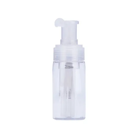 Transparente Trockenpulver-Sprühflasche Nachfüllbarer Kunststoffspender Für Babypuder Loses Puder Friseur-Make-up-Werkzeuge