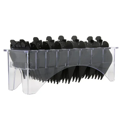 Professional ABS Plastic Hair Clipper Guide Combs Set Hairdressing Limit Position Comb Replacement Accessories