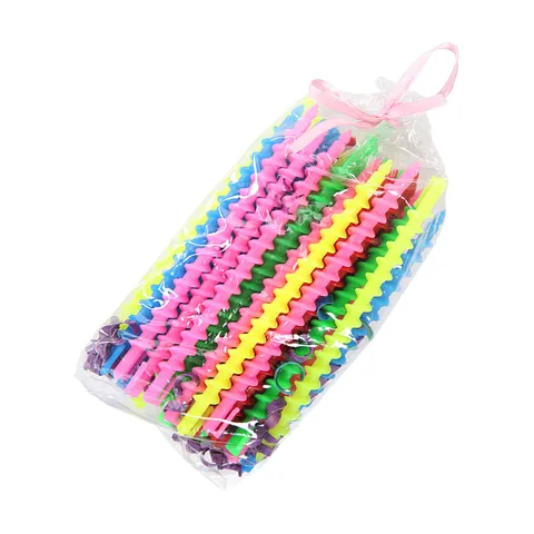 DIY Spiral Hair Curlers Plastic Hair Rollers Wave Formers Flexible Styling Tools Set For Women Hair Styling