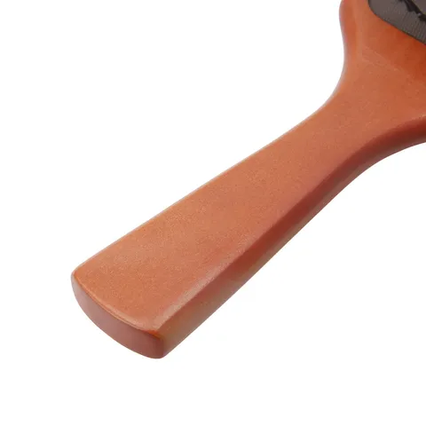 Spazzola per Capelli in Legno di Loto Naturale con Cuscino d'Aria Colore Noce Spazzola per Massaggio al Cuoio Capelluto per la Cura dei Capelli Donna Uomo
