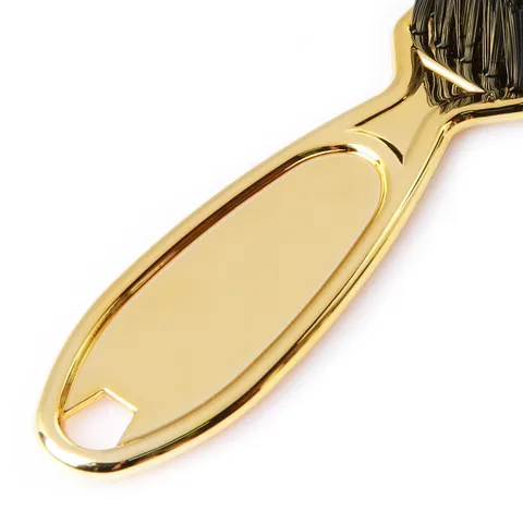 Pennello da Collo Barbiere Vintage Impugnatura Galvanica Pulizia Capelli Strumento Styling per Uomo Parrucchiere