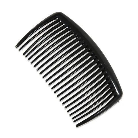 Einfacher Vielseitiger Schwarzer PP Kunststoff Haarkamm Styling Werkzeug Seitenkamm Für Damen Haarstyling Zubehör Professionelles Beauty Tool