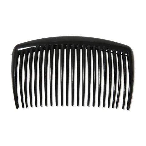 Einfacher Vielseitiger Schwarzer PP Kunststoff Haarkamm Styling Werkzeug Seitenkamm Für Damen Haarstyling Zubehör Professionelles Beauty Tool