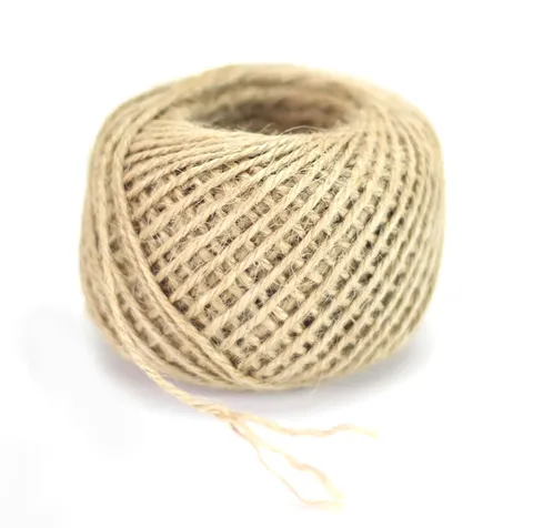 Natural Jute Twine Rustic Braided Hemp Rope For DIY Crafts Photo Wall Decoration Gift Wrapping Wedding Holiday Party Embellissement
