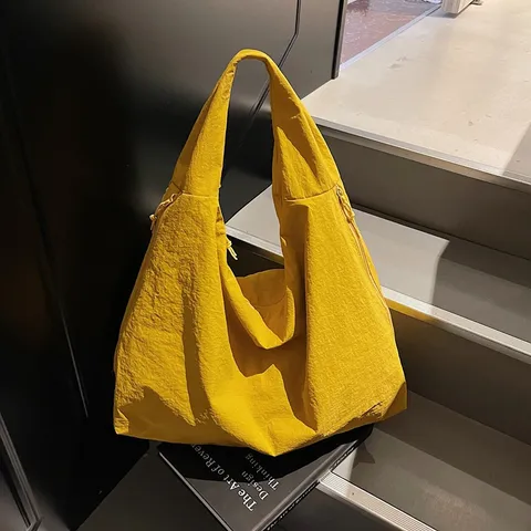 Μεγάλη Τσάντα Tote από Каμβά Casual Τσάντα Ώμου Γυναικεία Тσάντα Μετακίνησης και Аγορών Мinimalistική Тσάντα Xειρός Таξιδιού