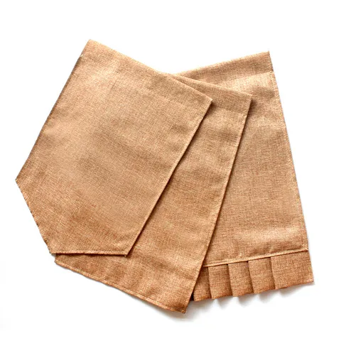 Solid Color Faux Linen Double Sided Garden Flag Minimalist Blank Yard Banner Outdoor Courtyard Villa Decorative Flag