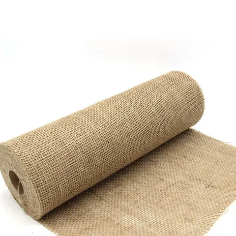 Vintage Natural Linen Jute Burlap Backdrop Cloth Rustic Textured Solid Color Background Fabric For Photography Prop Studio Online Shop Decoration