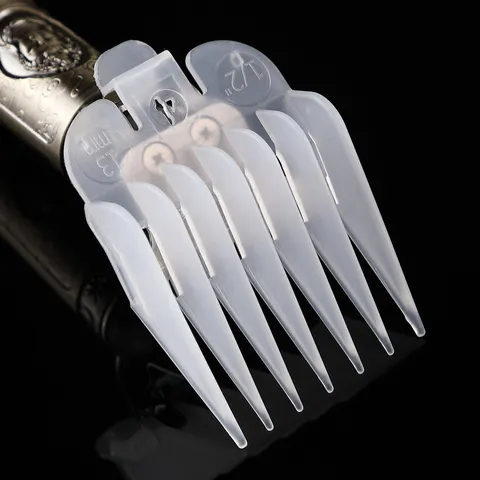 Professional Plastic Hair Clipper Guards Set Universal Trimmer Guide Combs Replacement Styling Tools For Men Women Barber Shop Salon Accessories