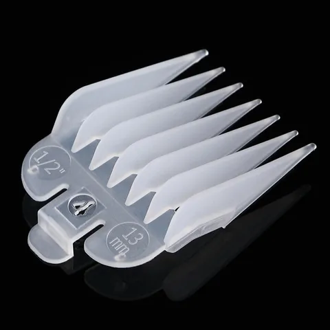 Professional Plastic Hair Clipper Guards Set Universal Trimmer Guide Combs Replacement Styling Tools For Men Women Barber Shop Salon Accessories