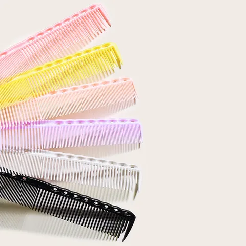 Kohlefaser Haarkamm Modell 339 Professioneller Friseurkamm Schneiden Styling Kamm Doppelzahn Salon Friseurwerkzeug Für Täglichen Haarschnitt