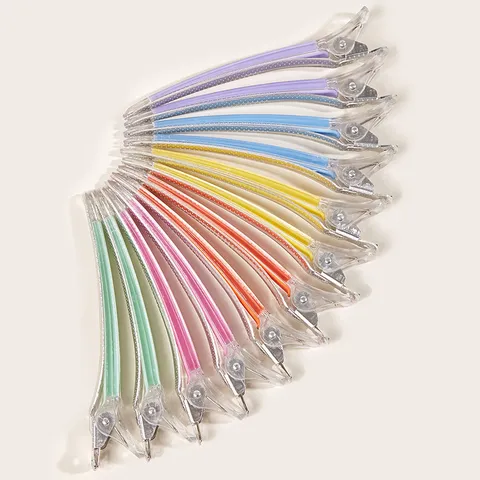 Transparante Acryl Eendenbek Haarclips Spoorloze Haarpositioneringsclips Salon Styling Dames Haaraccessoires