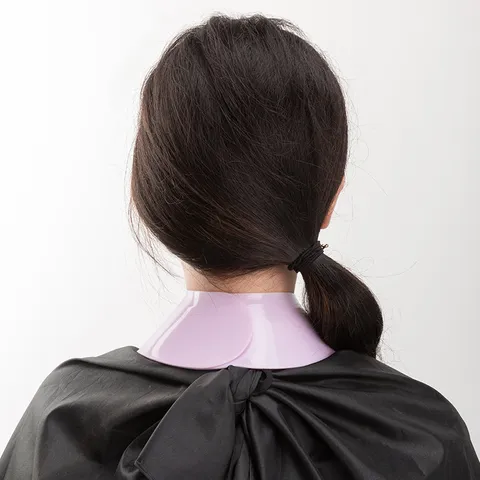 Professioneller Silikon Friseur Nackenschutz Wasserdichtes Haarfärbe Schulterpolster Haarschnitt Umhang Schild Für Salon Heim Zubehör