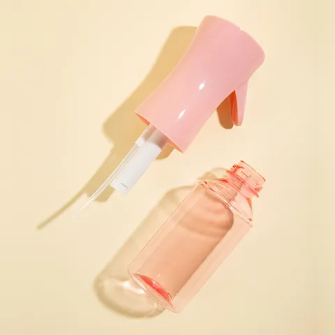 Bottiglia Spray Continua ad Alta Pressione in Plastica Spruzzatore a Nebbia Fine Bottiglia Vuota Ricaricabile per Acconciatura Disinfezione Bellezza