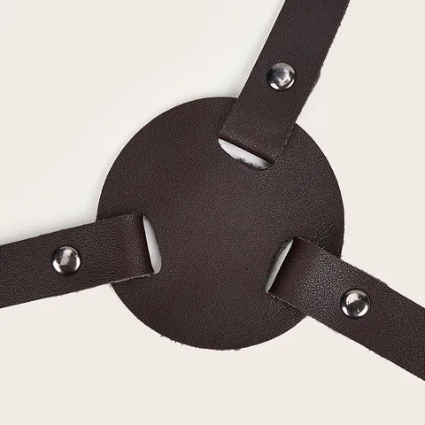 Retro PU Leather Work Apron For Men Women Salon Restaurant Painting Barista Barber Handmade Waterproof Adjustable Tool Apron