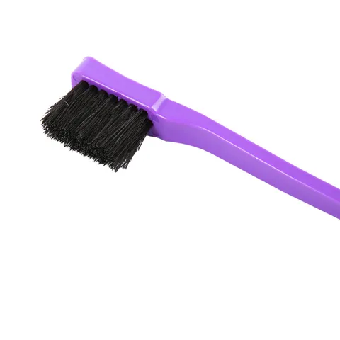 Collezione Professionale di Pettini per lo Styling dei Capelli da Salone Pettine a Denti Larghi in Plastica Viola Spazzola per Bordi e Pettine a Coda in Metallo