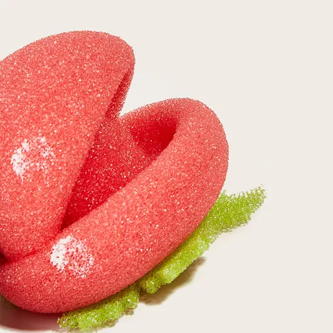 Bigodini per Capelli in Morbida Spugna senza Calore Notturni a Forma di Fragola Palline Arricciacapelli in Schiuma Simpatici Strumenti per lo Styling dei Capelli da Viaggio da Donna