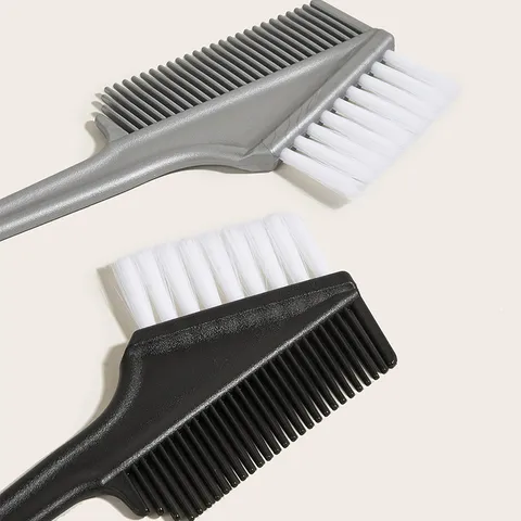 Professioneller Haarfärbepinsel Kamm Integriert Doppelkopf Haarfärbe Applikator Für Salon Zuhause Highlights Tönung Haarpflegewerkzeug