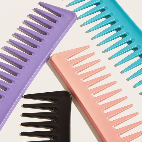 Breitzahn Stylingkamm Für Herren Antistatische Haarbürste Für Slicked-Back Pompadour Wellen Friseur Styling-Tool Professioneller Salon Kamm