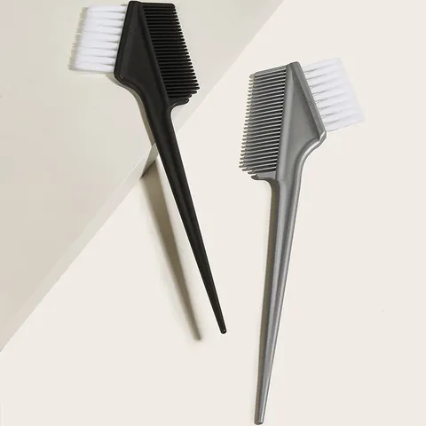 Professioneller Haarfärbepinsel Kamm Integriert Doppelkopf Haarfärbe Applikator Für Salon Zuhause Highlights Tönung Haarpflegewerkzeug