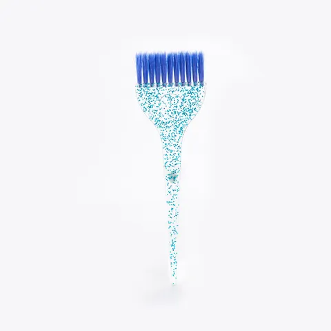 Professional Salon Hair Dyeing Balayage Board And Coloring Brush Set Transparent Glitter Sequins Hair Bleaching Tint Tools For Hairdressers