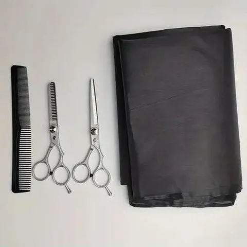 Set di Forbici per Taglio Capelli Professionale in Acciaio Inox Forbici Sfoltenti Strumento di Acconciatura per Salone a Casa