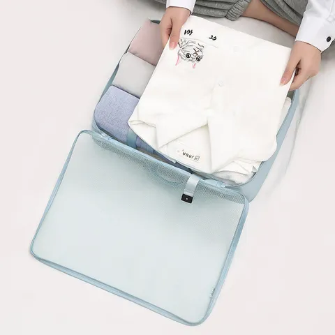 Reis Opbergtas Set Koffer Organizer Kubussen Waterdicht Draagbare Kleding Sorteer Tassen Reistoebehoren