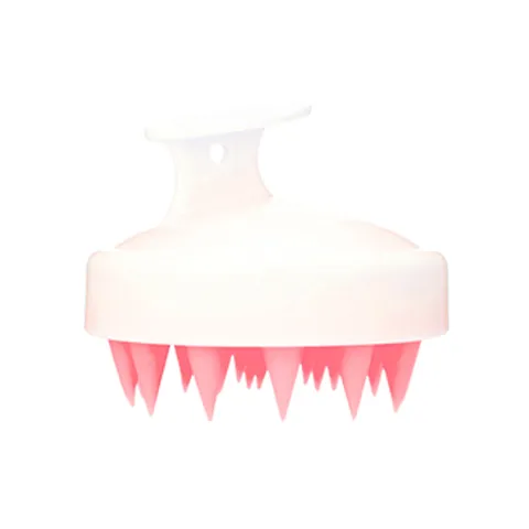 Multifunctional Silicone Scalp Massage Shampoo Brush Soft Bristle Hair Scrubber Head Massager Bathroom Bath Tool