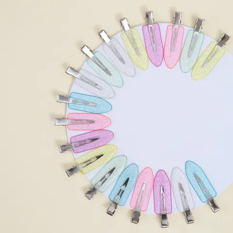 Professionelle Spurenlose Blatt Haarspangen Für Damen Make-up Styling Haarnadeln Nahtlose Entenschnabel Clips Knickfreie Salon Haar Accessoires