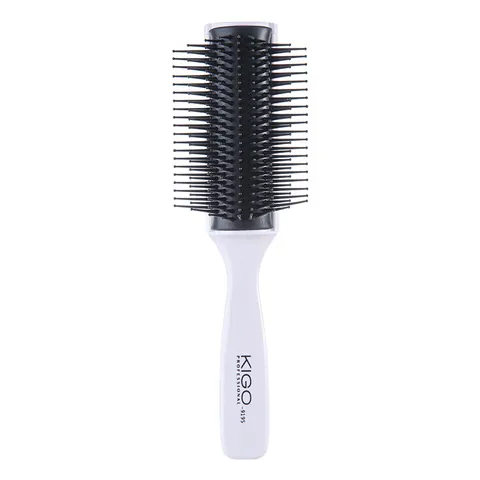 Professional Antistatic Row Comb For Men Pompadour Faux Hawk Hair Styling Vent Brush Volumizing Massage Hairbrush Tool