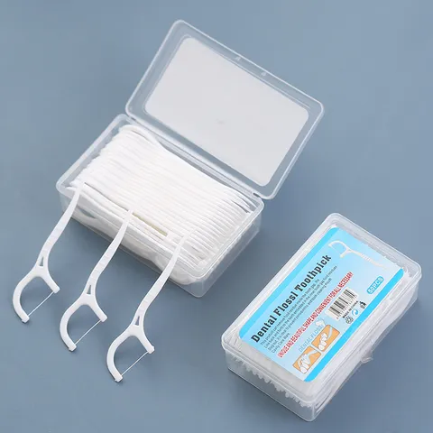 Portable High Tension Dental Floss Picks Ultra Fine Dental Flossers Teeth Cleaning Oral Care Cleaning Tools