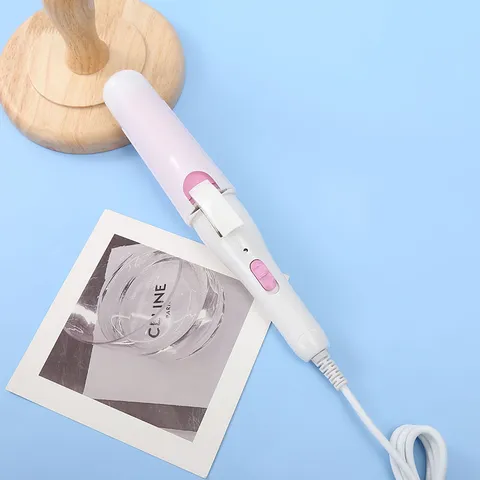 Portable Hair Curler And Straightener Mini Hair Styling Tool Ceramic Tourmaline Hair Straightening Iron For Women