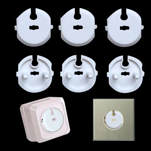 French Child Safety Socket Protector ABS Plastic Electrical Outlet Safety Cover For Home Baby Protection