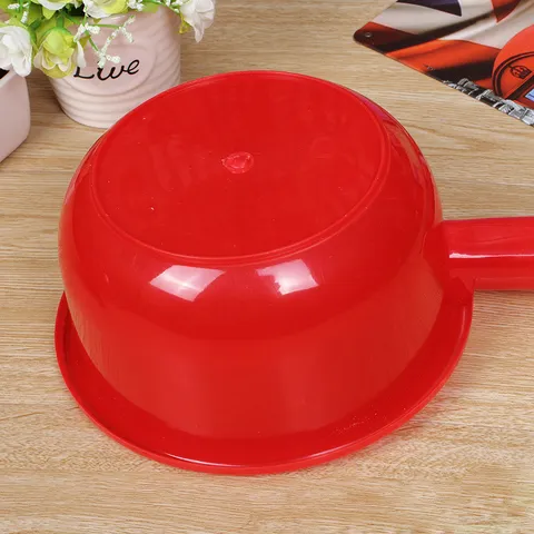 Louche à Eau en Plastique Épaissi Longue Poignée Pelle à Eau Cuisine Cuisson Maison Rouge Couleur Mixte Écope à Eau Outil de Cuisine
