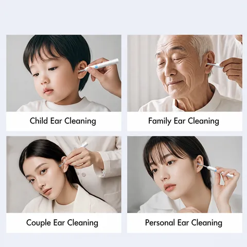 Wireless Visual Ear Spoon HD Endoscope Smart Ear Wax Removal Tool LED Light Ear Cleaner Kit For Home