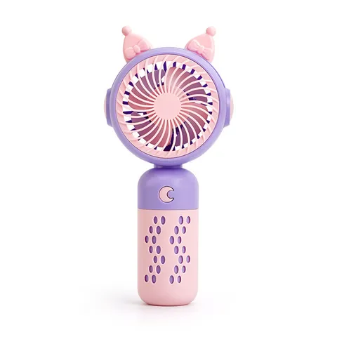 Ventilatore Mini Portatile a Mano USB Ricaricabile Senza Fili Ventilatore Elettrico da Tavolo 3 Velocità Basso Rumore Ventilatore di Raffreddamento Per Ufficio Scuola Quotidiano