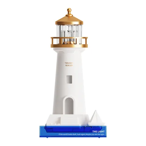 Polyleitourgikos Lampas Provolis Farou Selinis Audio Bluetooth Leykos Thorybos Nyxterino Fos Atmosfairas LED Lampas Komodinou